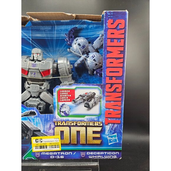 Transformers One Megatron D-16 Action Figure & Decepticon Whirlwing Robot Toy - Picture 2 of 8